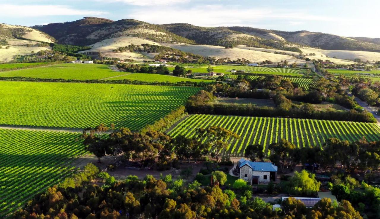 The Old Chaff Mill Organic Vineyard Retreat Bed & Breakfast Sellicks Hill ภายนอก รูปภาพ
